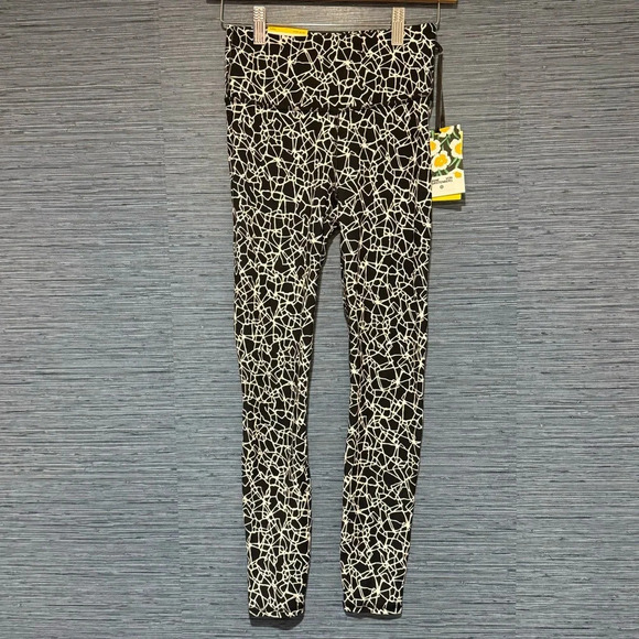 Diane Von Furstenberg Pants - Diane Von Furstenberg for Target Collection Workout Leggings XS Black White